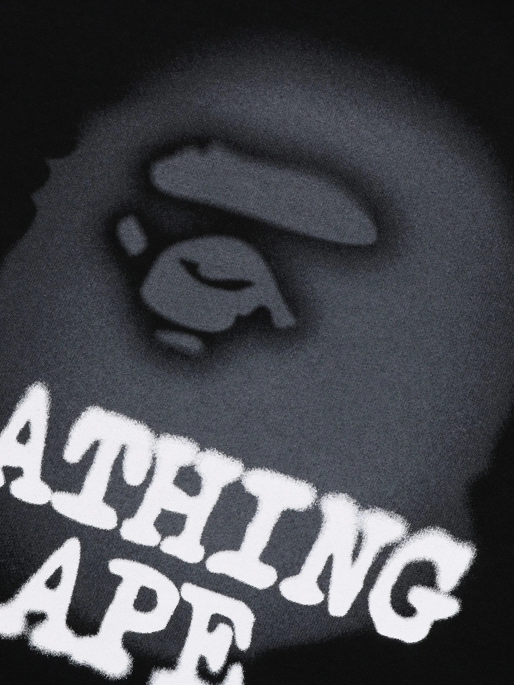 

Футболка с принтом A Bathing Ape, черный