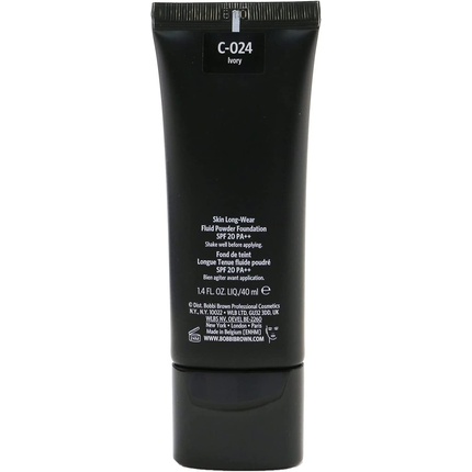 Skin Long-Wear Fluid Powder Foundation SPF 20 Ivory 40 мл Bobbi Brown — фото 3