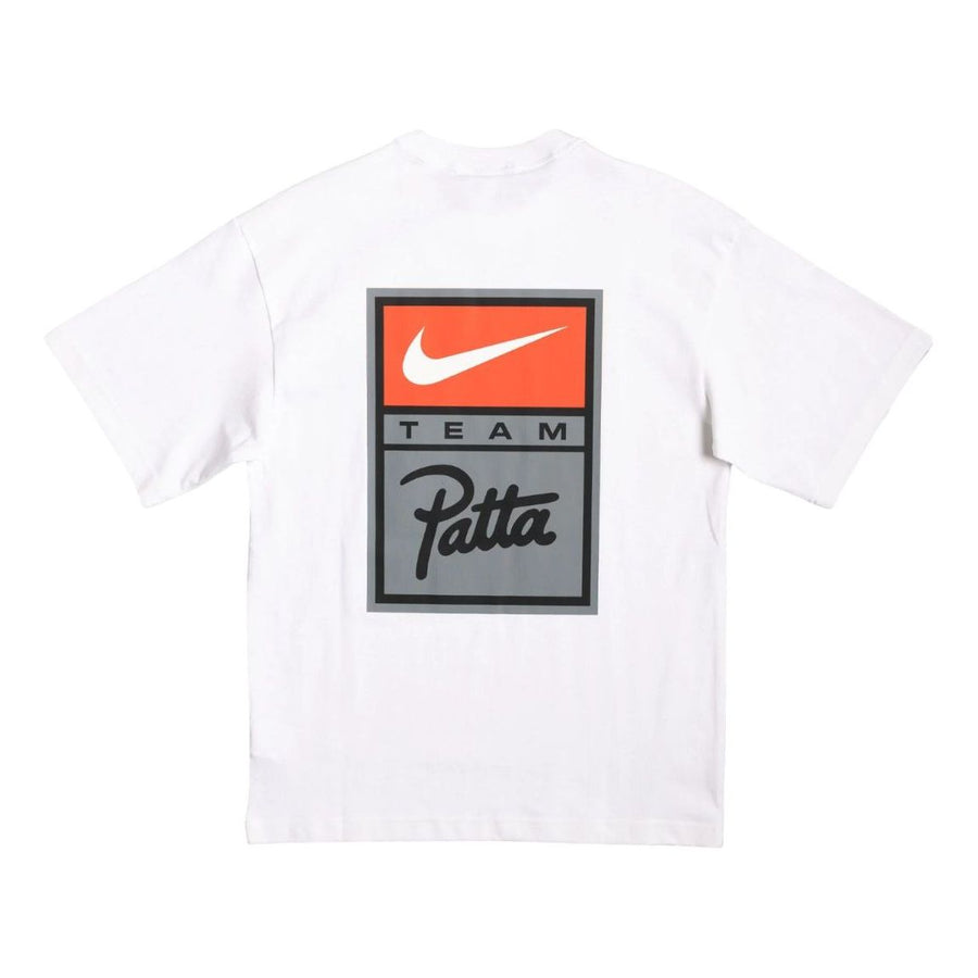 Футболка Nike x Patta T-Shirt Asia Sizing 'White', белый — фото 2