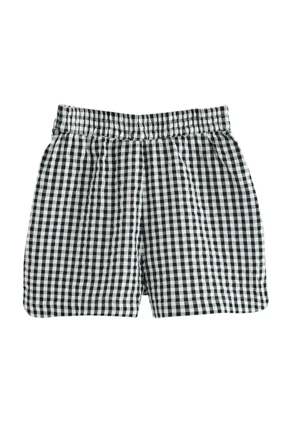 Шорты стандартного кроя Next, Black White Gingham