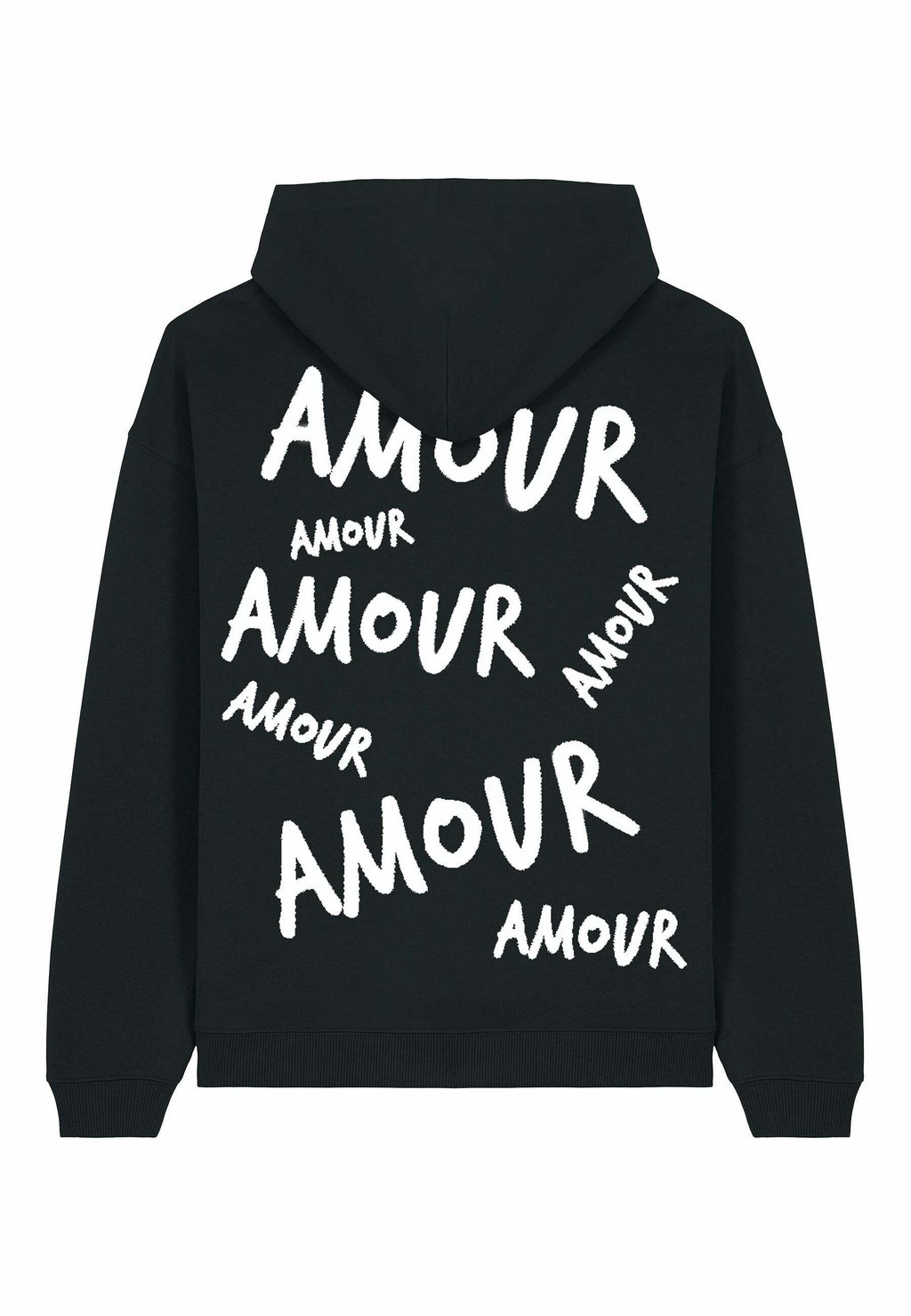 

Толстовка AMOUR BACK PRINT - Hoodie Mira Paris, черный