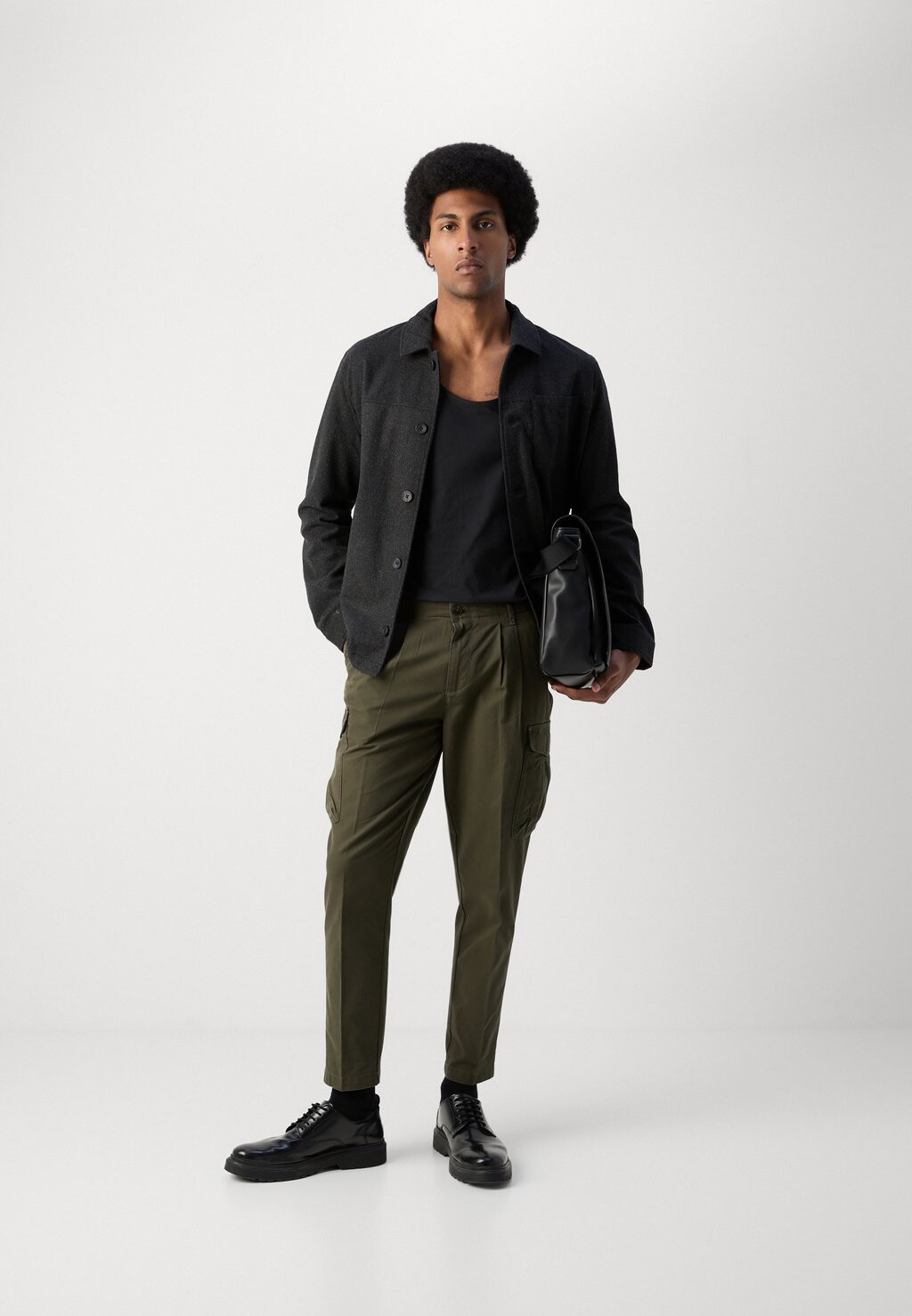 

Брюки карго TWILT PLEATED Scotch & Soda, хаки