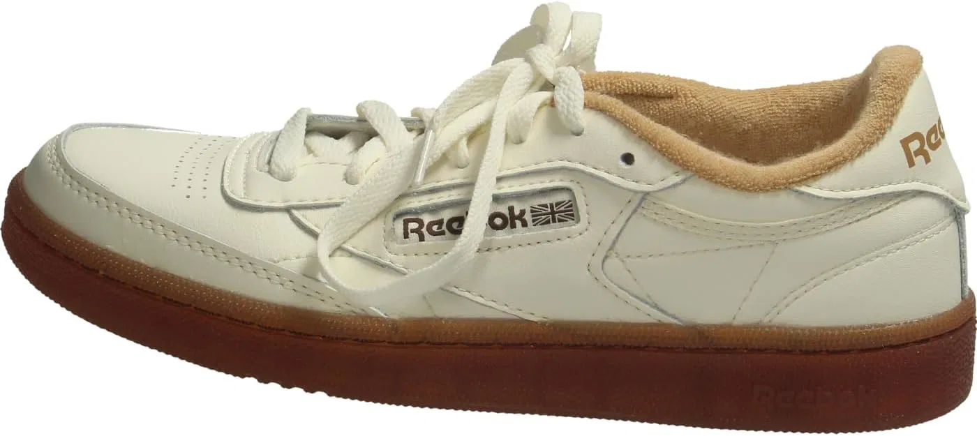 Кроссовки теннисные Reebok, Vintage Chalk Chalk Camel — фото 2