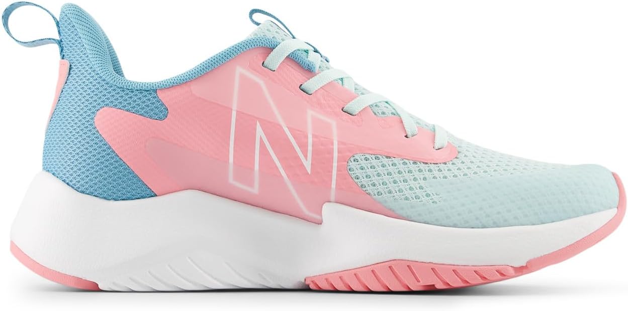 Кроссовки для бега New Balance Kids' Rave Run V2 на шнуровке, синий — фото 3