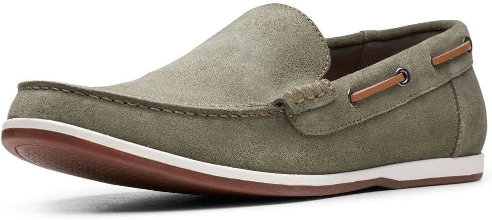 Мужские мокасины Clarks Morven Sun, зеленый