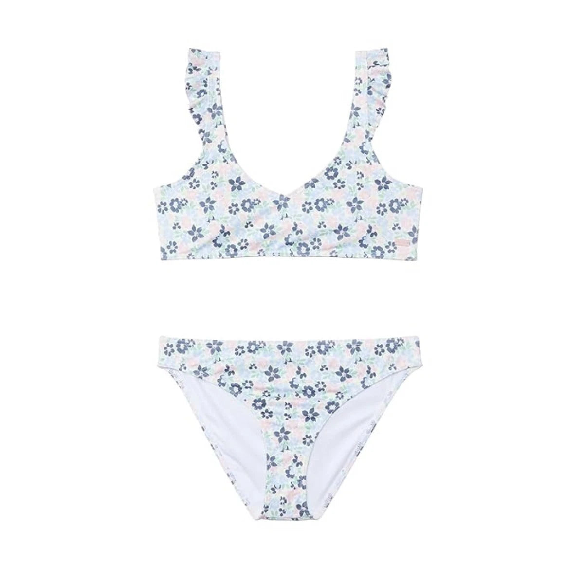 

Детский белый купальник Roxy Dreamer Ruffle Bralette Set Kids's White Hibline Swimwear RED994