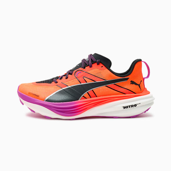 Женские кроссовки для бега по пересеченной местности Deviate Nitro Elite Puma, красный