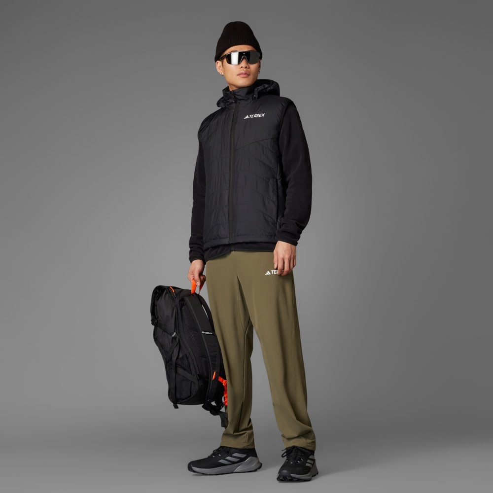 Жилет Adidas Terrex Multi Climawarm Insulated Hooded Vest, черный — фото 3