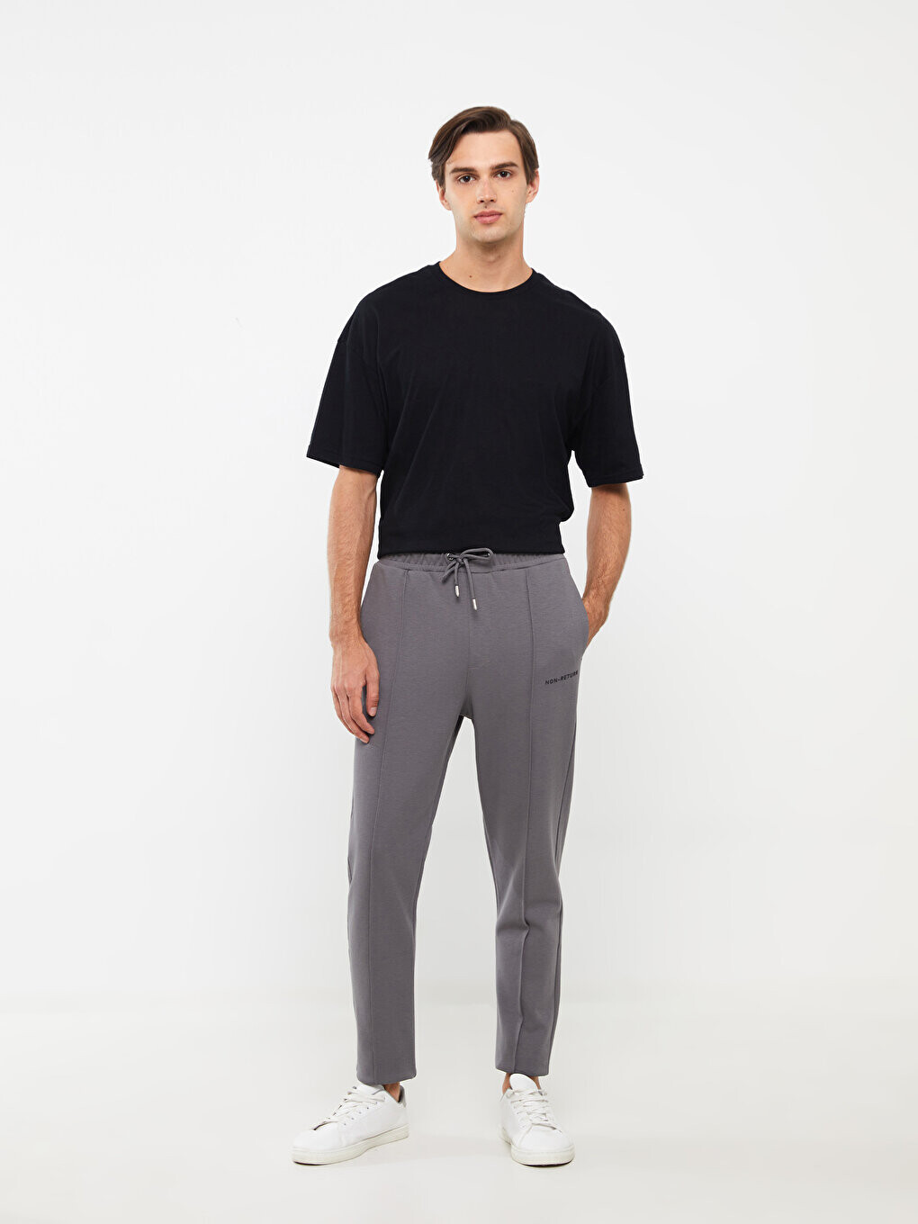 

Мужские спортивные штаны Slim Fit для джоггеров LCW Casual, темно-серый