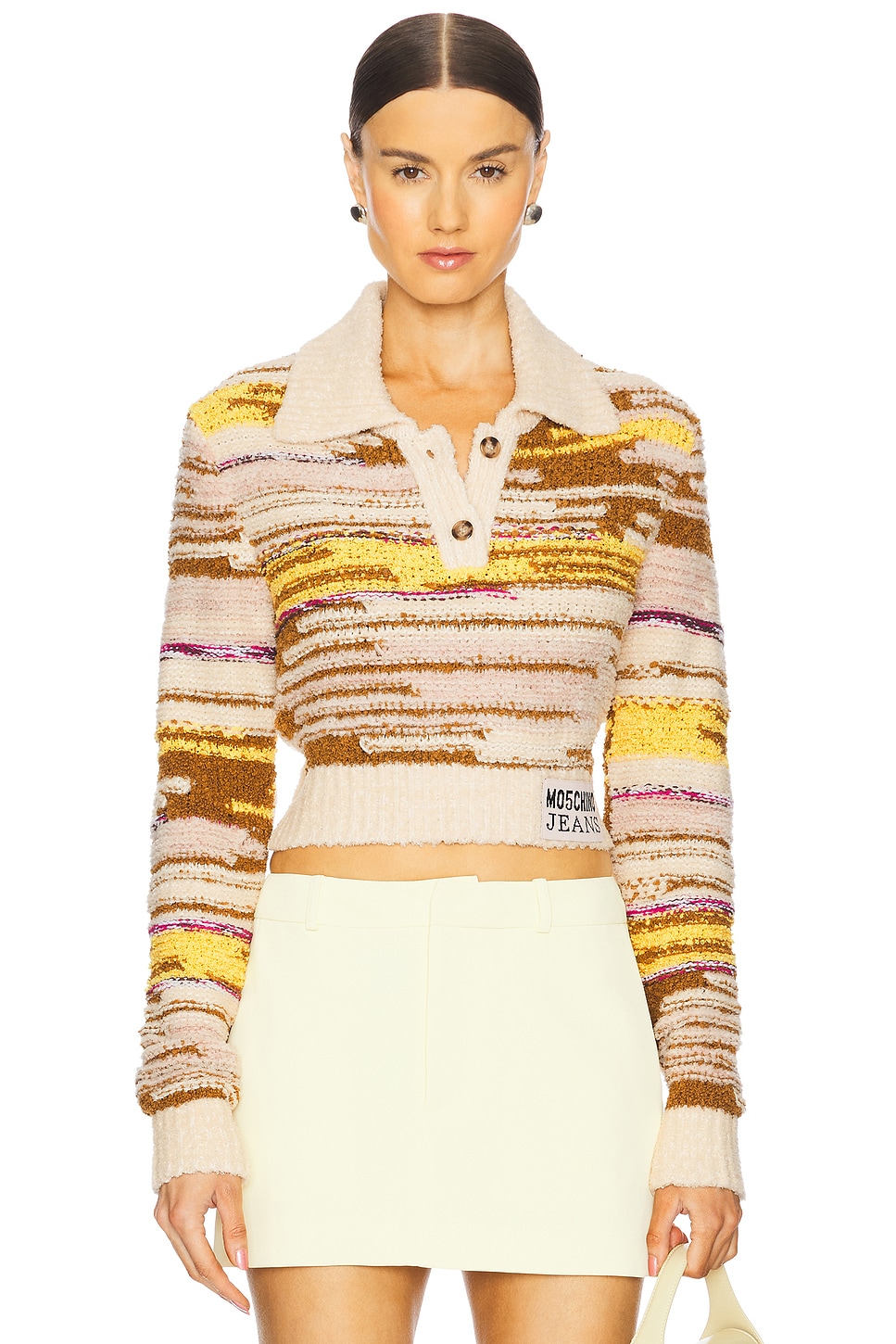 

Свитер Moschino Jeans, multi white