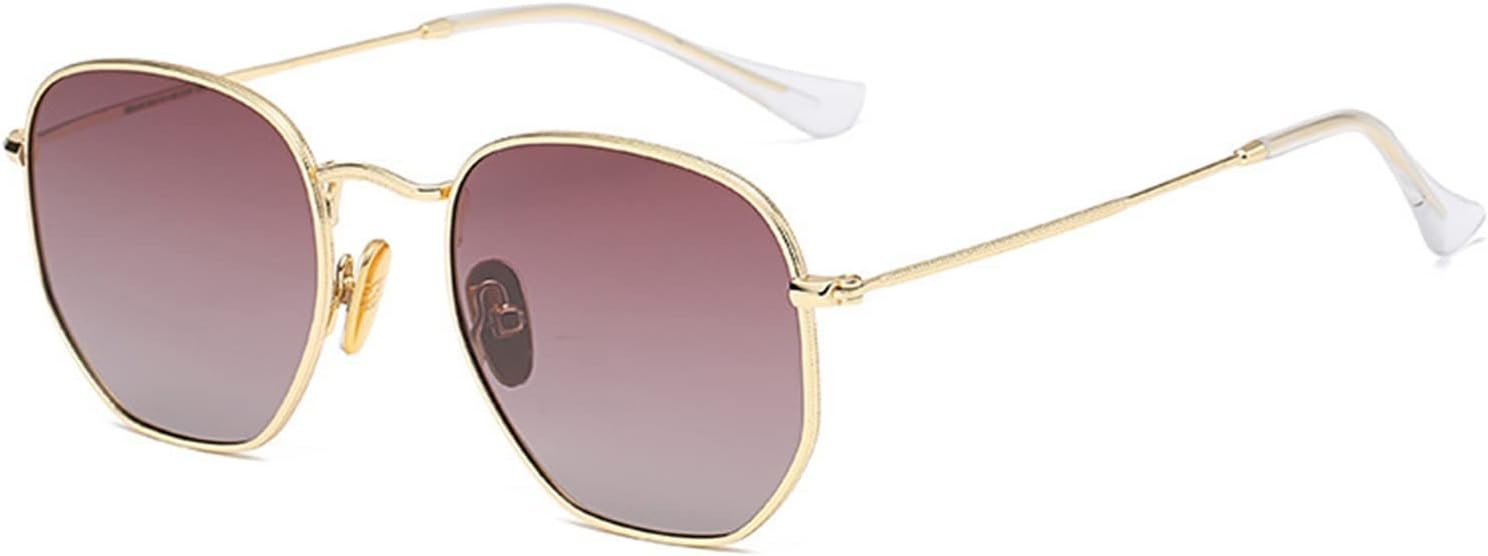 

Модные поляризованные солнцезащитные очки в стиле панк с металлическим блеском для мужчин и женщин, для отдыха на пляже и вождения (Цвет: G, Размер: Средний) MTZJH, One Color