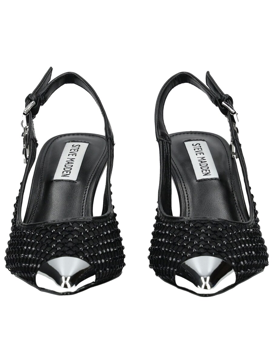 Туфли-лодочки с открытой пяткой STEVE MADDEN, Black — фото 3