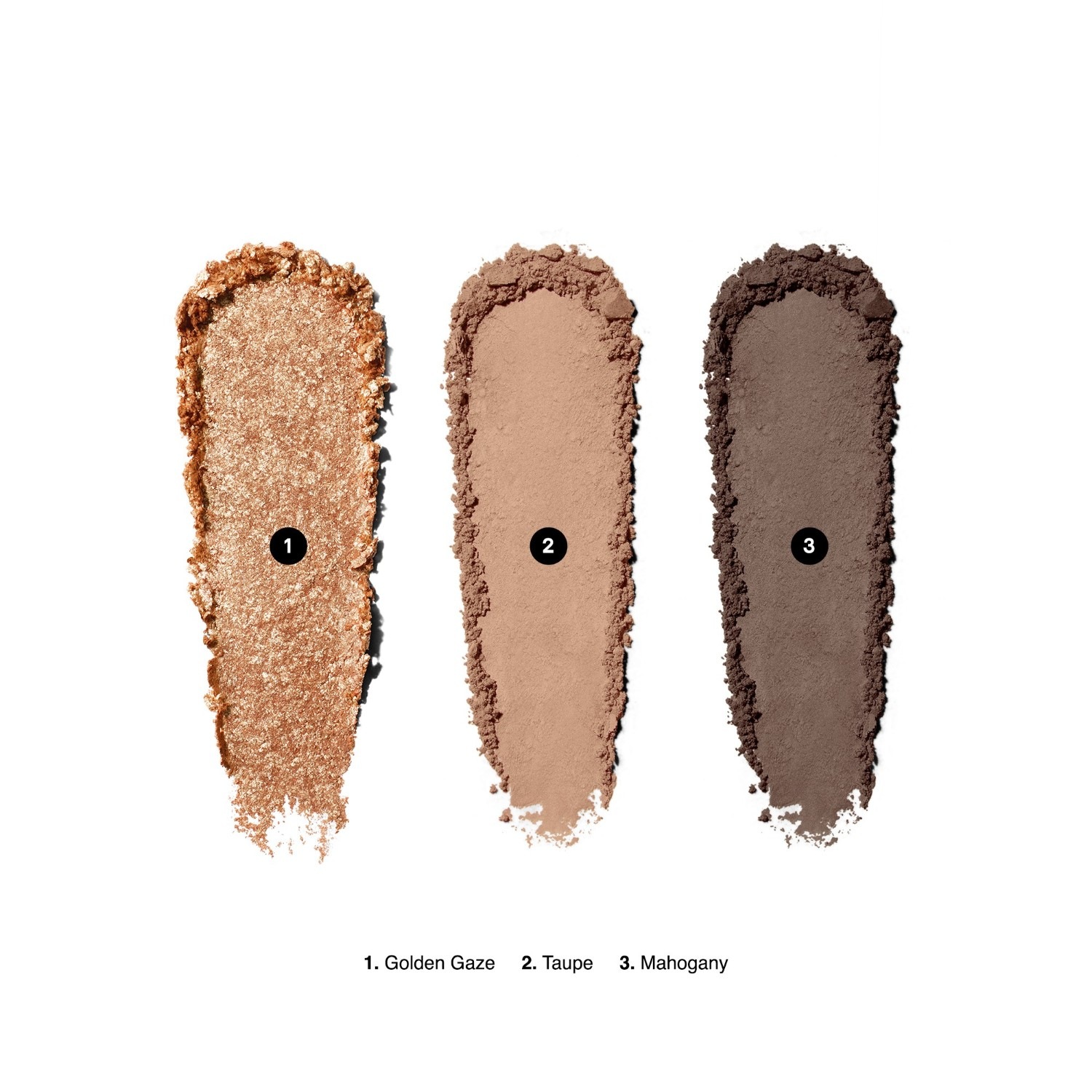 Тени для век essential eye shadow trio Bobbi Brown, golden hour, вес 3.4 гр. — фото 3