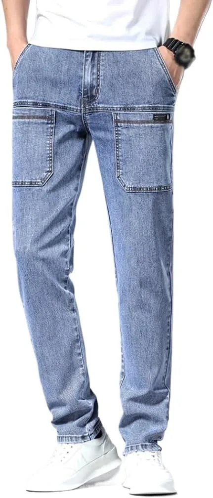 

Эластичные мужские джинсы Youth Small Straight Leg SIDUFHAOPKLL