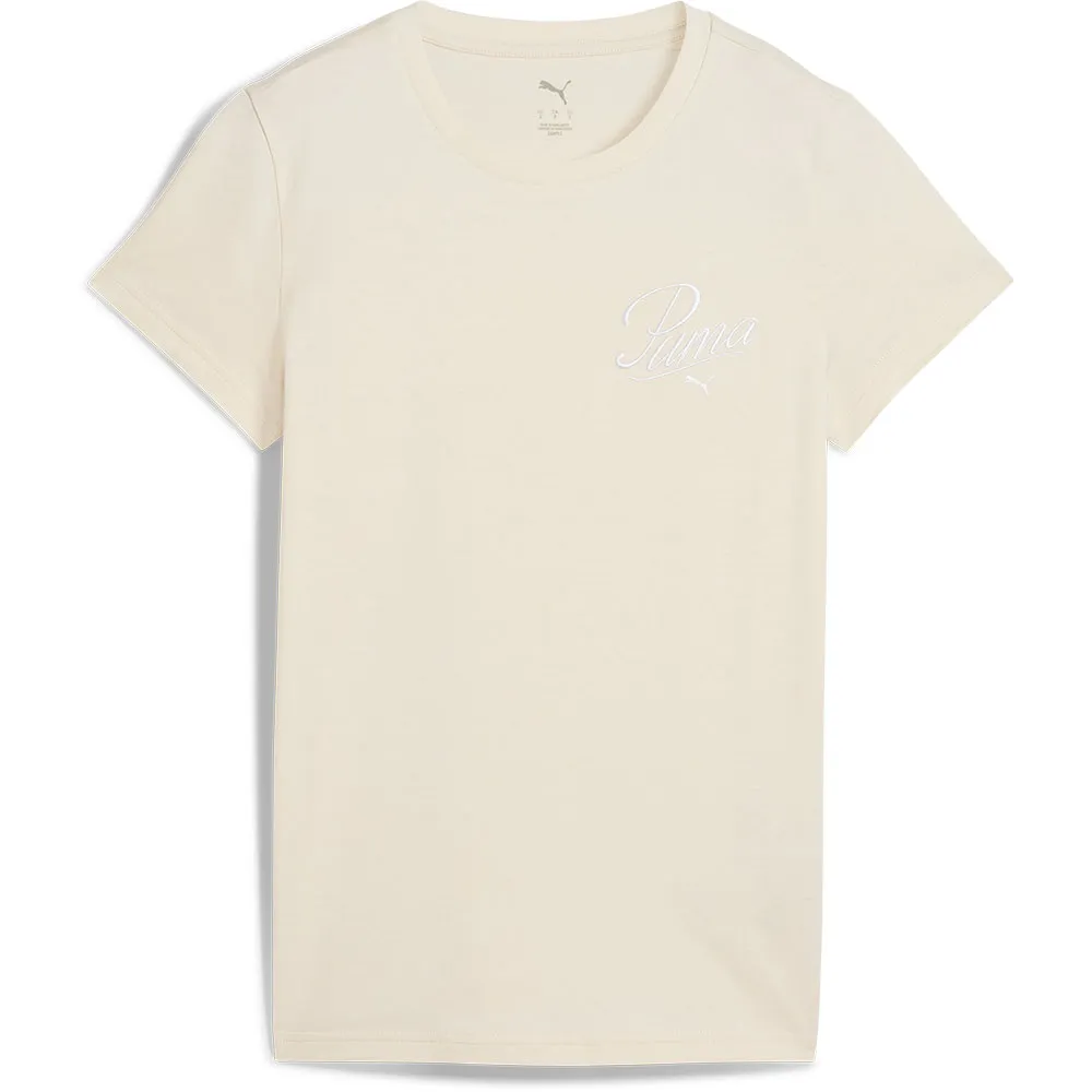 

Футболка с коротким рукавом Puma Ess Script, бежевый