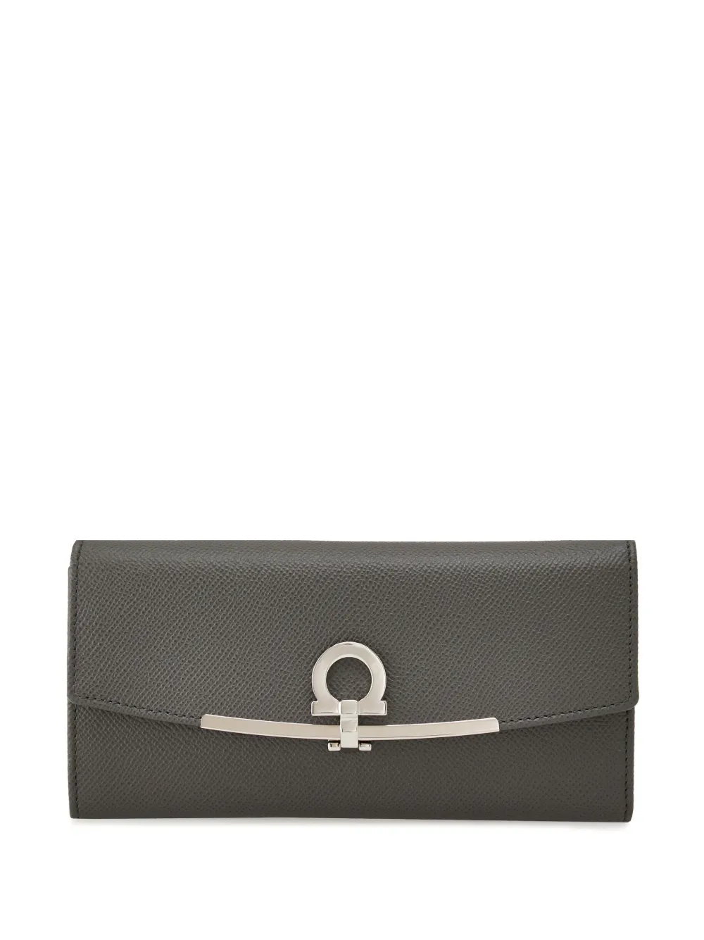 

Кошелек с пряжкой Gancini Ferragamo, серый