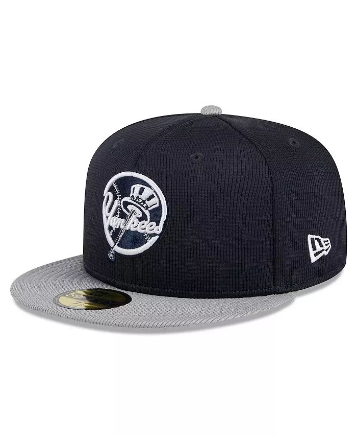 

Мужская темно-синяя кепка New York Yankees 2024 Batting Practice 59FIFTY New Era, синий