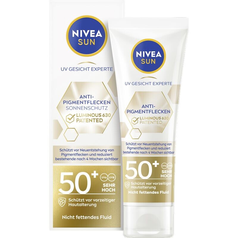 

UV Face Expert против пигментных пятен, защита от солнца SPF 50+ NIVEA, 40 ml