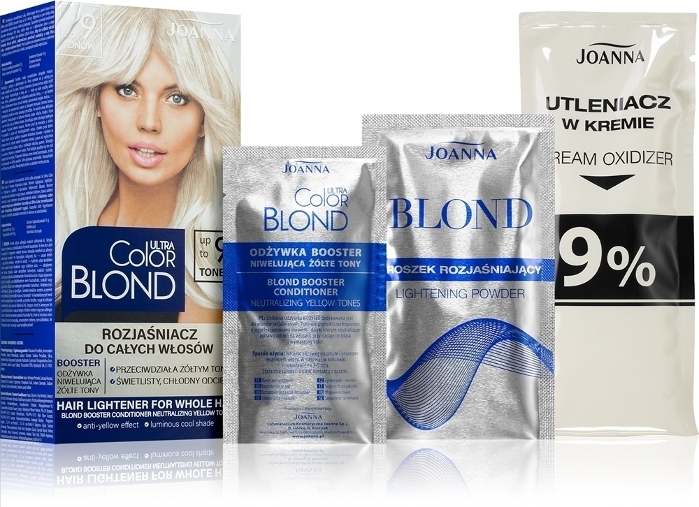 

Ультрацветная стойкая краска для волос блондин Joanna