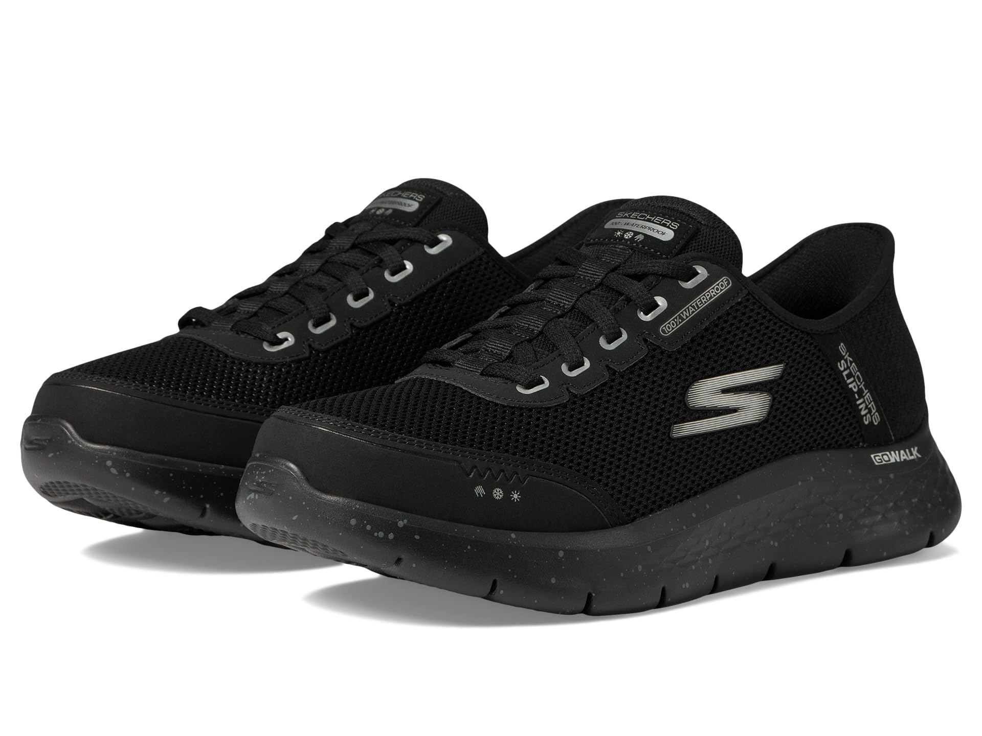 

Кроссовки SKECHERS Performance Hands Free Slip-Ins Go Walk Flex - 100% Waterproof, черный