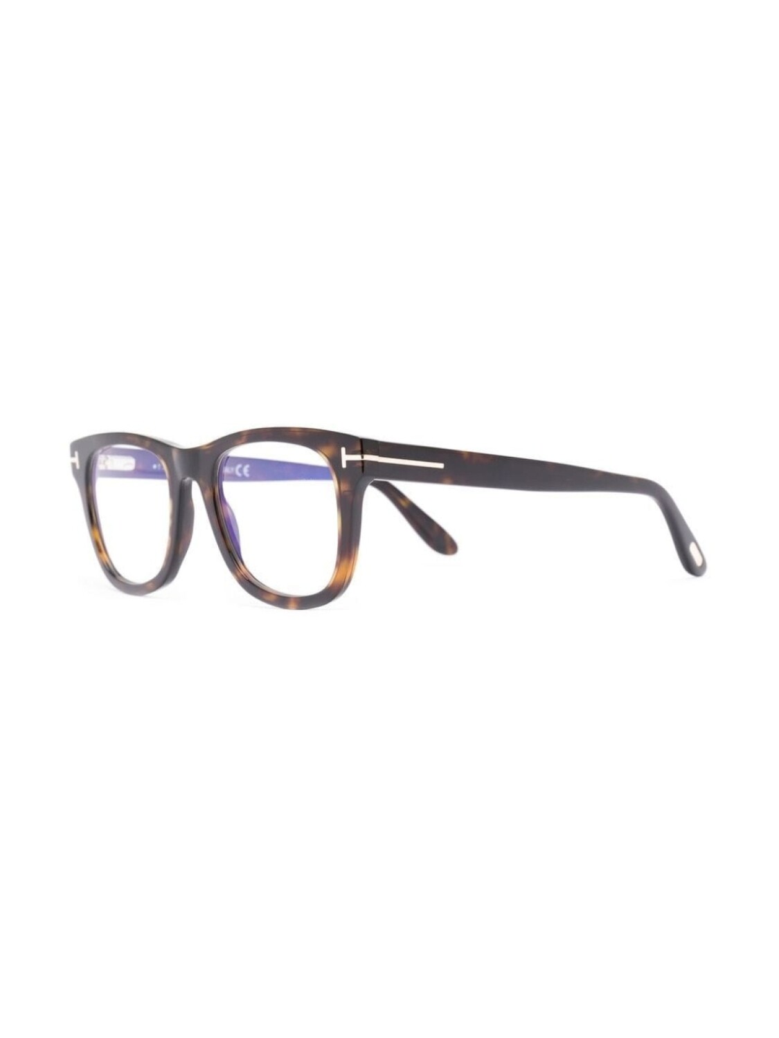 

TOM FORD Eyewear очки в круглой оправе, коричневый