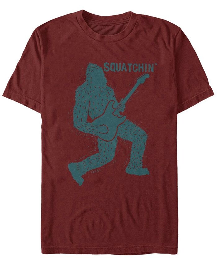 

Мужская футболка Bigfoot Rocks с короткими рукавами и круглым вырезом Fifth Sun, красный