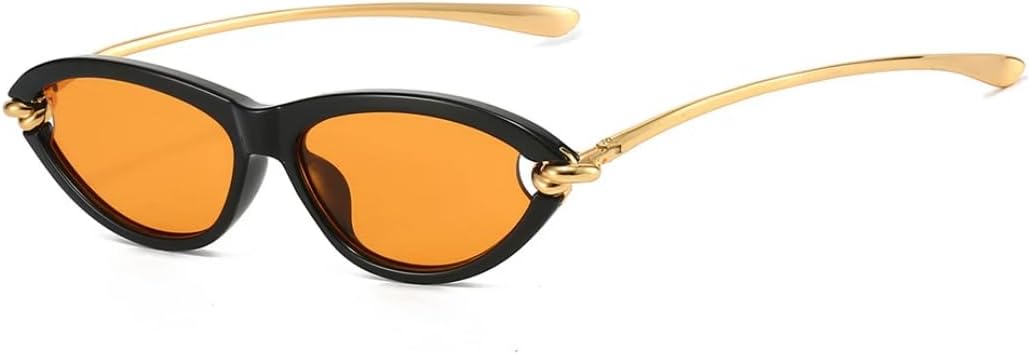 

Солнцезащитные очки с защитой UV400 | Панк-стиль "кошачий глаз" | Разноцветные линзы | Для женщин и мужчин | Для занятий спортом на открытом воздухе и путешествий DSVIGF, C4 Black Orange