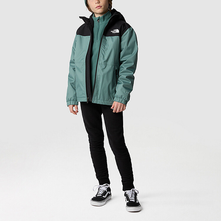 THE NORTH FACE Детская уличная куртка, цвет Arctic Fusion/Off White/Cream White — фото 3