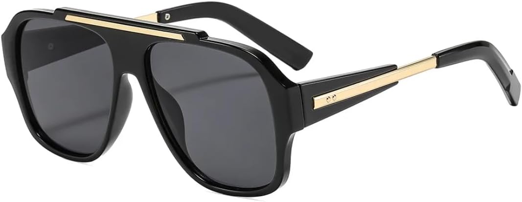 

Модные солнцезащитные очки с заклепками для женщин, солнцезащитные очки UV400 в стиле ретро с градиентом, мужские солнцезащитные очки в стиле панк, желтые солнцезащитные очки SZVVBKK, Black Black