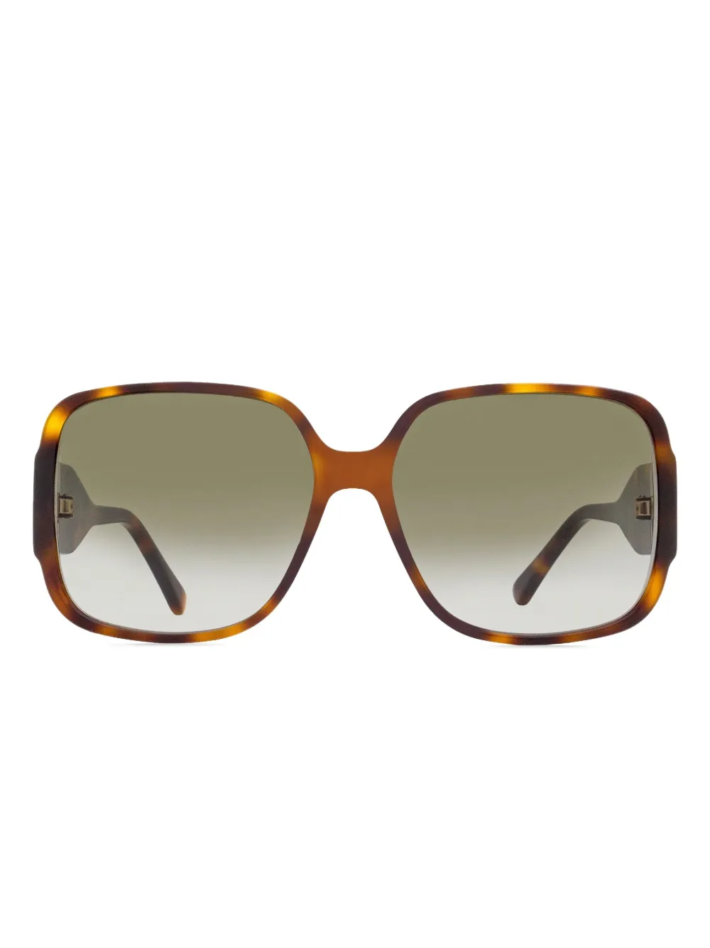 

Солнцезащитные очки Tara в квадратной оправе Jimmy Choo Eyewear, коричневый