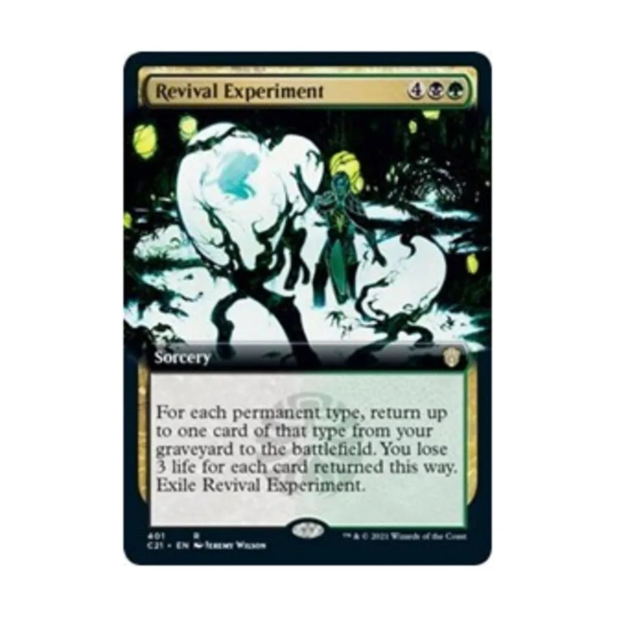 

CCG Эксперимент возрождения (расширенное искусство) (R), MTG - Commander 2021
