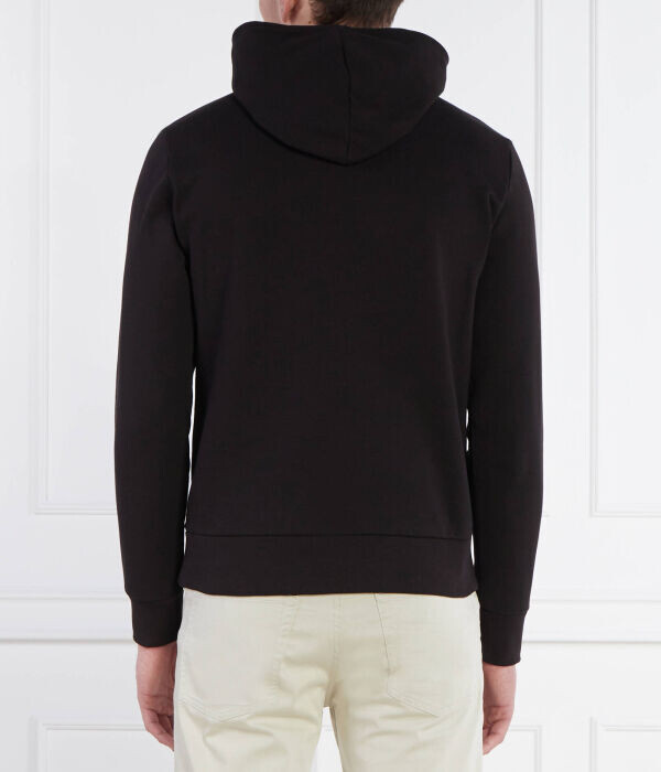 Толстовка мужская Calvin Klein Regular Fit с капюшоном, черный — фото 4