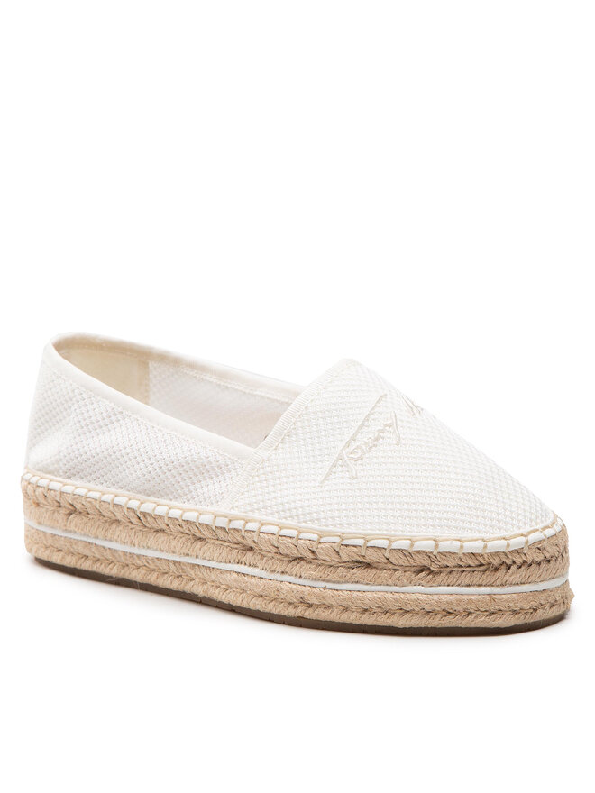 

Эспадрильи Tommy Hilfiger Th Textured Flatform Espadrille FW0FW06433, белый