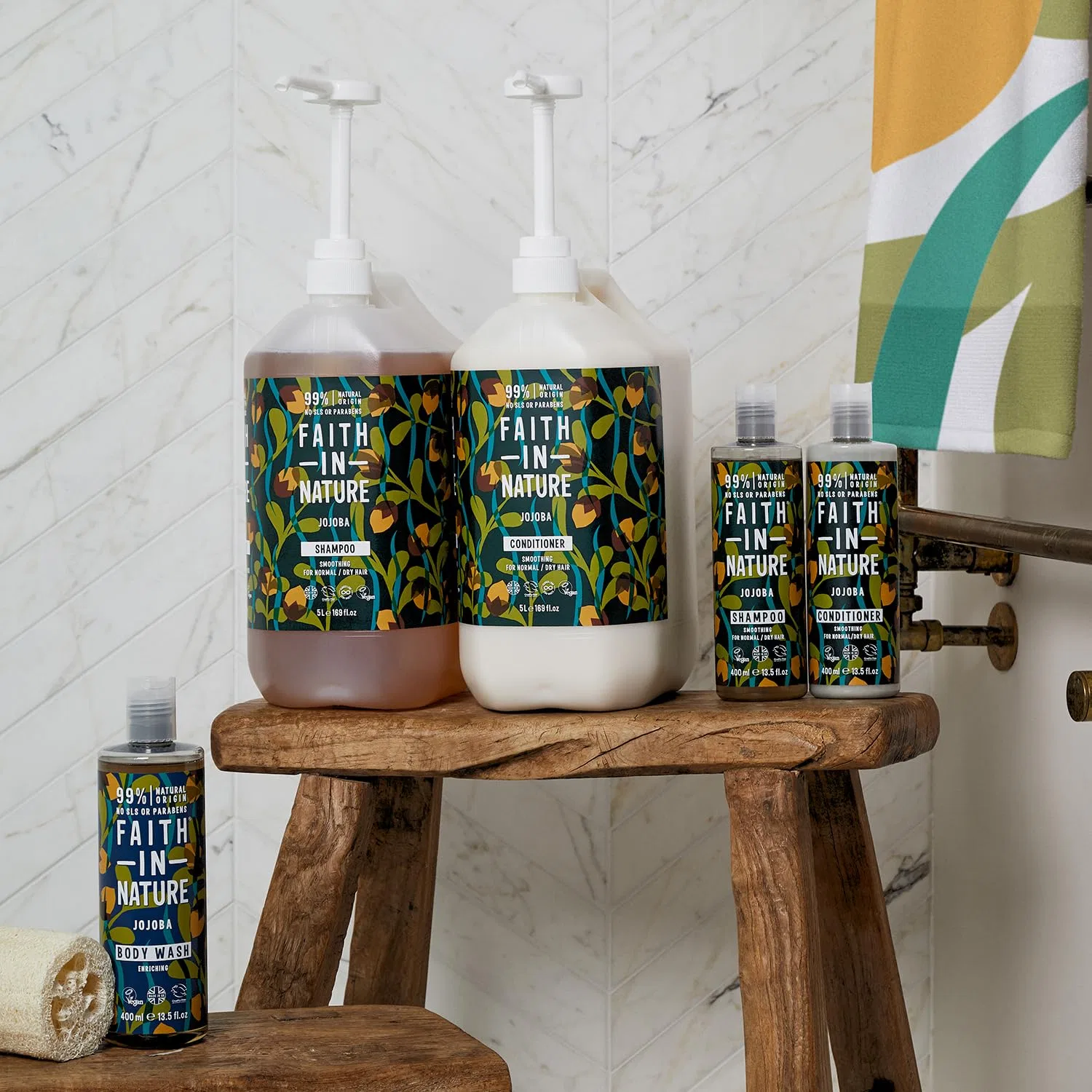 Бальзам для волос «Natural Jojoba» от Faith In Nature, 5 л Faith In Nature — фото 3