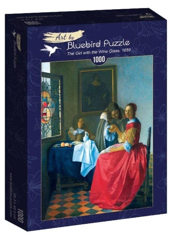 

Синяя птица, пазл Девушка с бокалом вина, 1000 шт. Bluebird