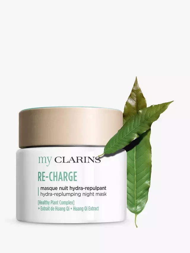 Маска для лица Clarins — Ночная увлажняющая My RE-CHARGE Hydra-Replumping Night Mask, 50 мл — фото 2