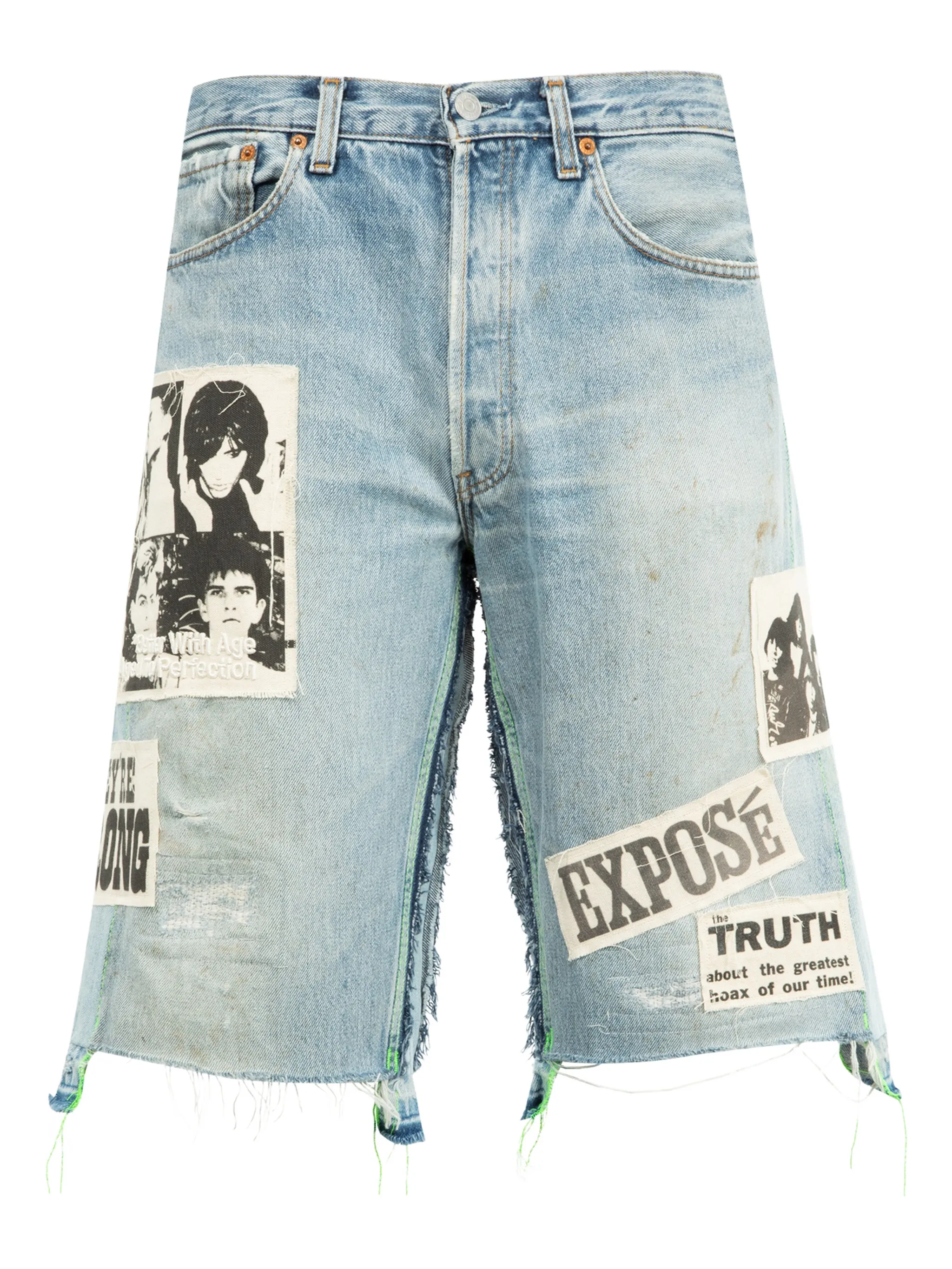 

Джинсовые шорты 501 из коллаборации с Levis Better With Age, синий