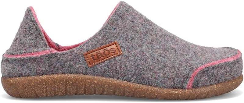 Унисекс сабо Taos Footwear Convertawool из шерсти, серый — фото 2