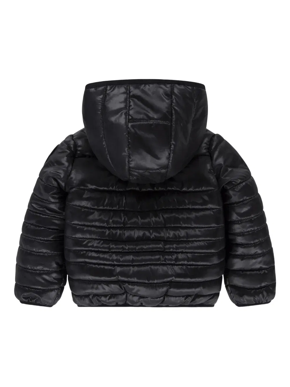 Стеганая куртка Swoosh Nike Kids, черный — фото 2