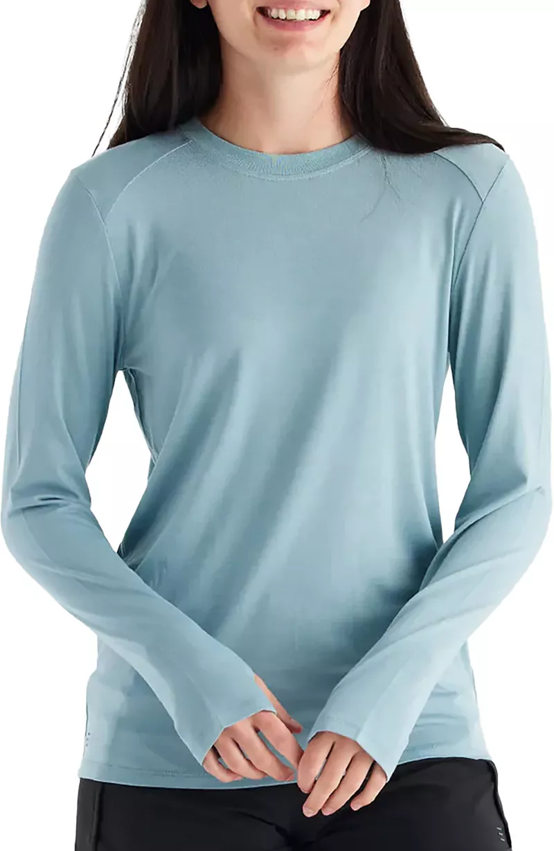 

Женская рубашка с длинным рукавом Free Fly Bamboo Shade II, цвет Ocean Mist