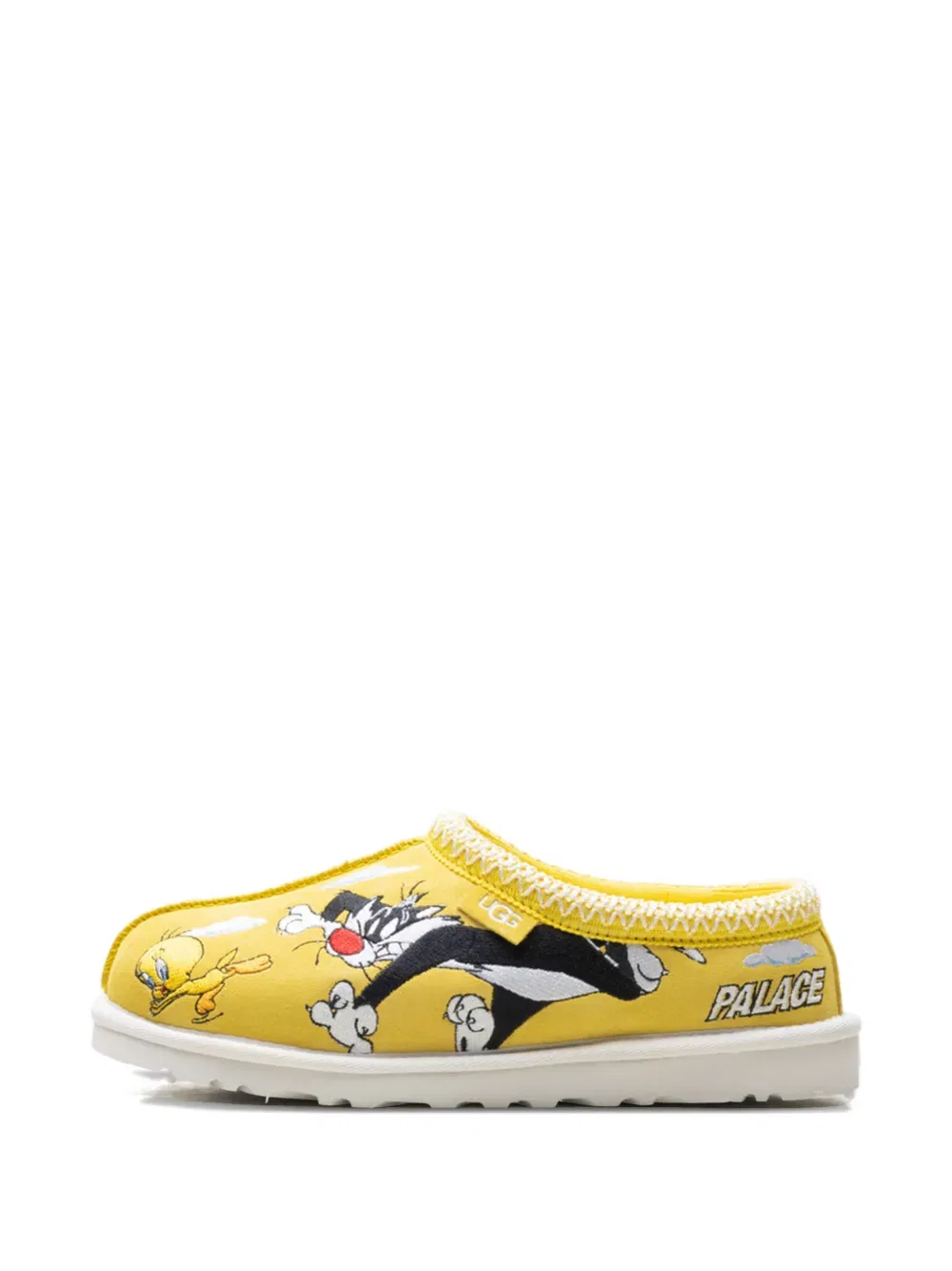 Слиперы с принтом из коллаборации с Palace Looney Tunes Ugg, желтый