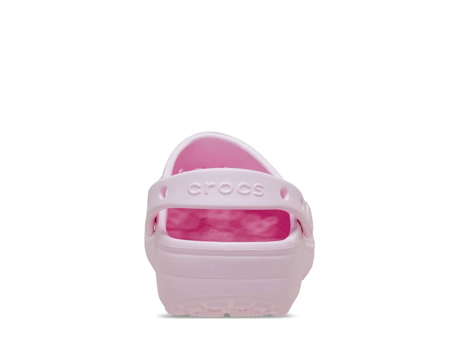 Сабо Crocs Floral Cut Out Clog - Women's, светло-розовый — фото 3
