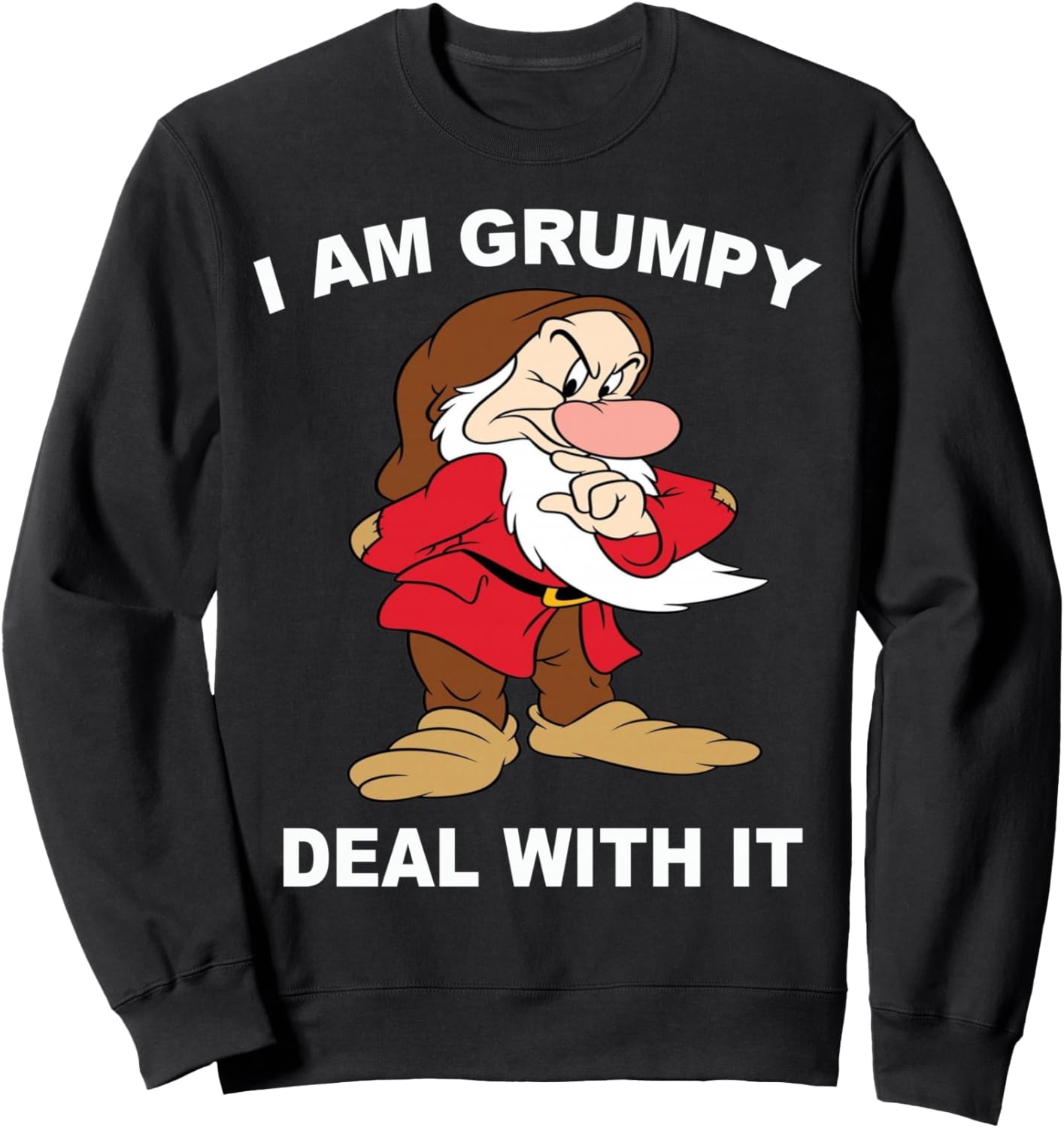 

Забавная надпись Я ворчун для взрослых, смешная саркастическая толстовка в подарок другу Grumpy Tees With Funny Quotes, черный