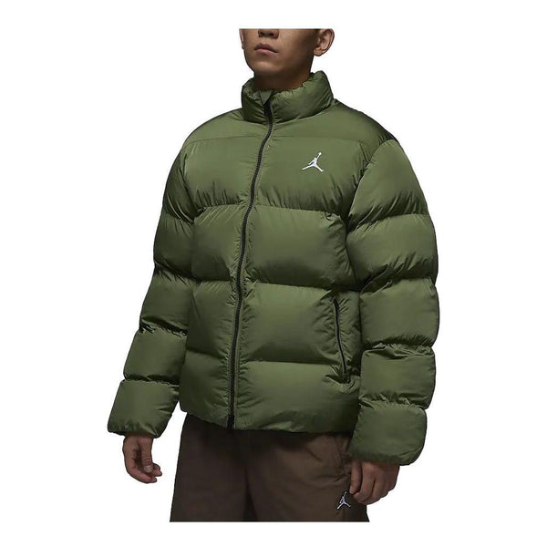 

Куртка Air Jordan Essentials Poly Puffer Jacket 'Light Olive', зеленый