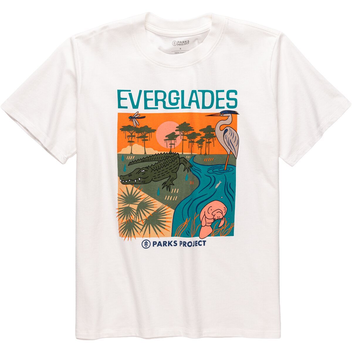 

Футболка Everglades Tour свободного кроя Parks Project, цвет marshmallow