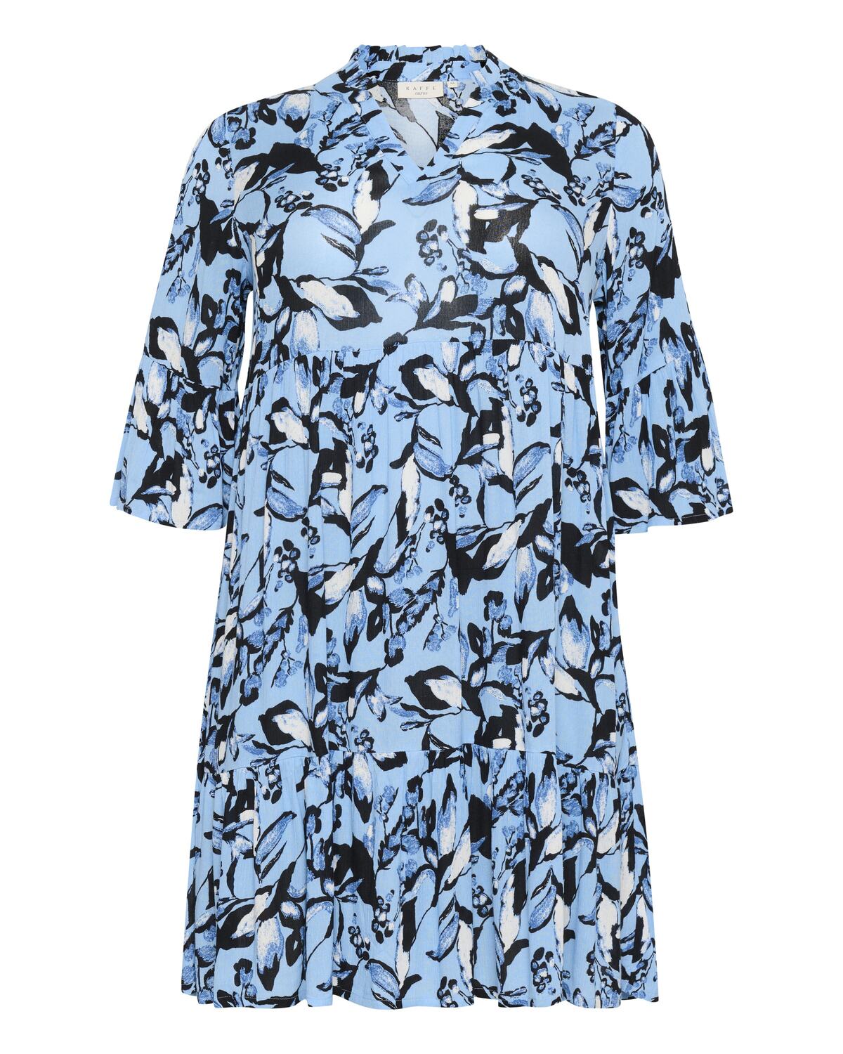 

KAFFE CURVE Платье 'Isma Ami' в небесно-голубом цвете