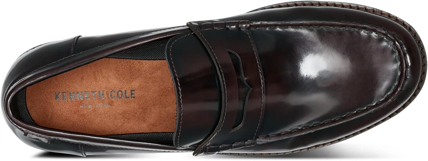 Лоферы Kenneth Cole New York Mens Paco, темно-красный — фото 4