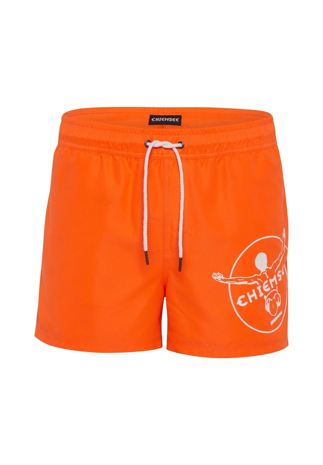 

Шорты для плавания с логотипом и карманами CHIEMSEE, цвет Shock Orange