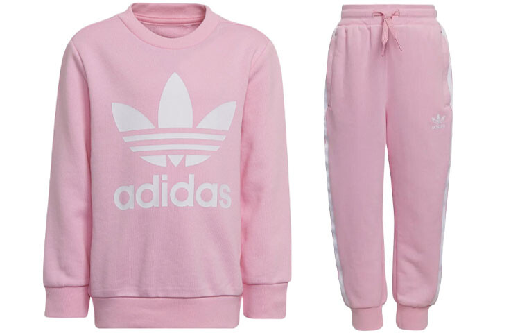 Adidas Originals Детская повседневная спортивная одежда, цвет Pink — фото 3