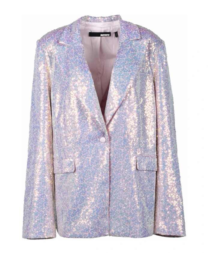 

Элегантная куртка из полиэстеровой смеси Rotate Birger Christensen, розовый